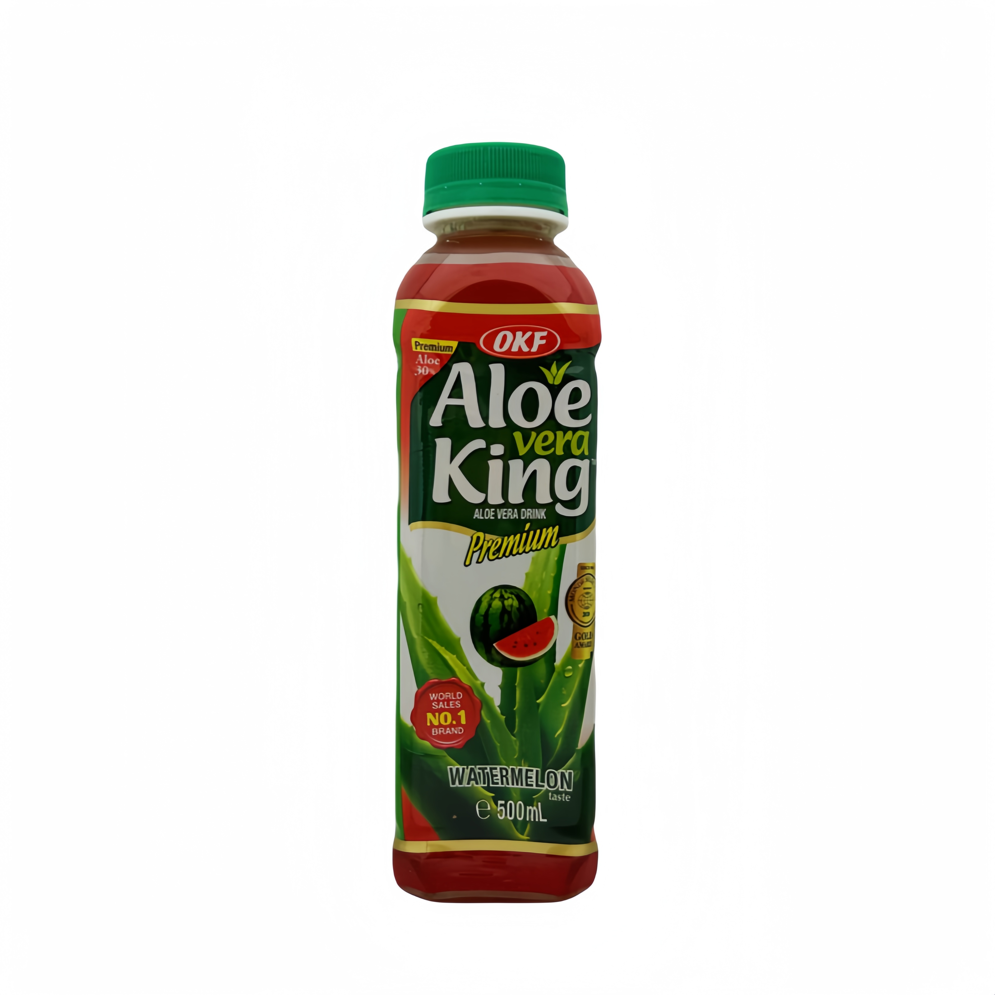 Drink Aloe Vera With Watermelon Flavor 500ml OKF Korea