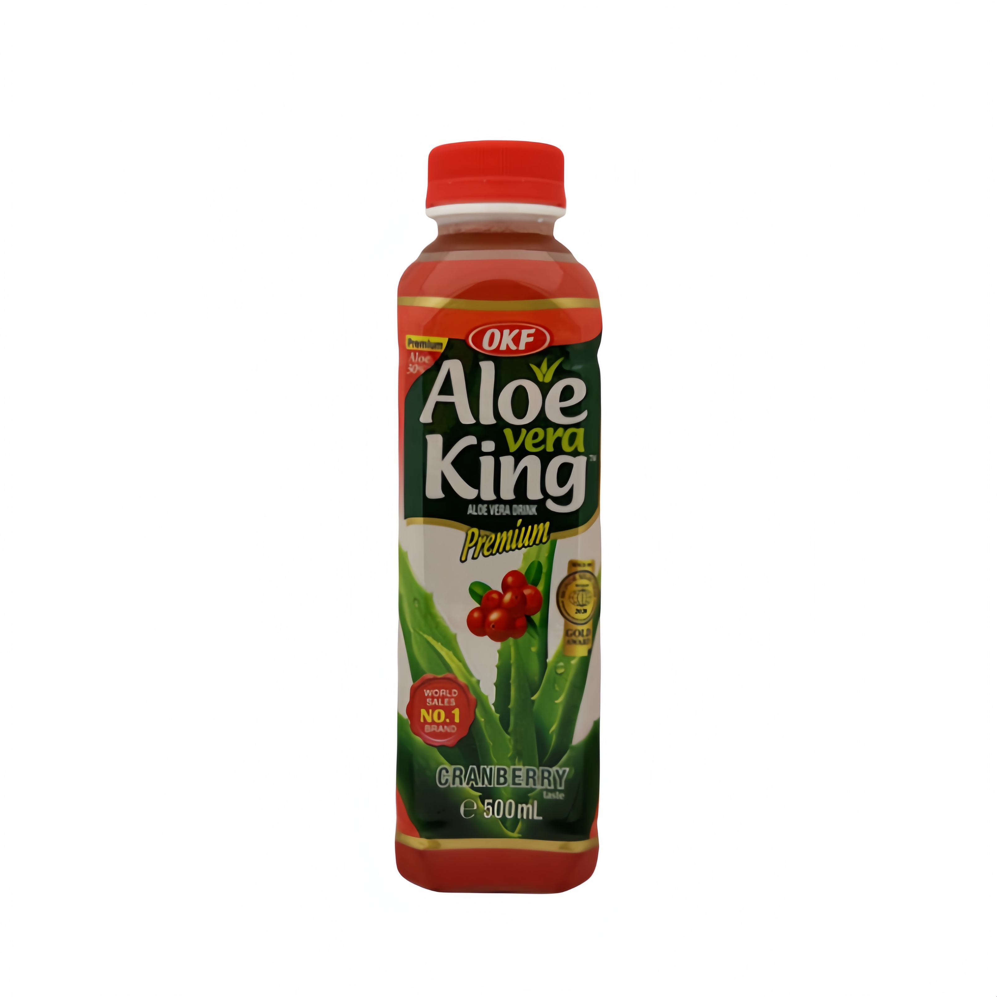 Drink Aloe Vera With Cranberry Flavor 500ml OKF Korea