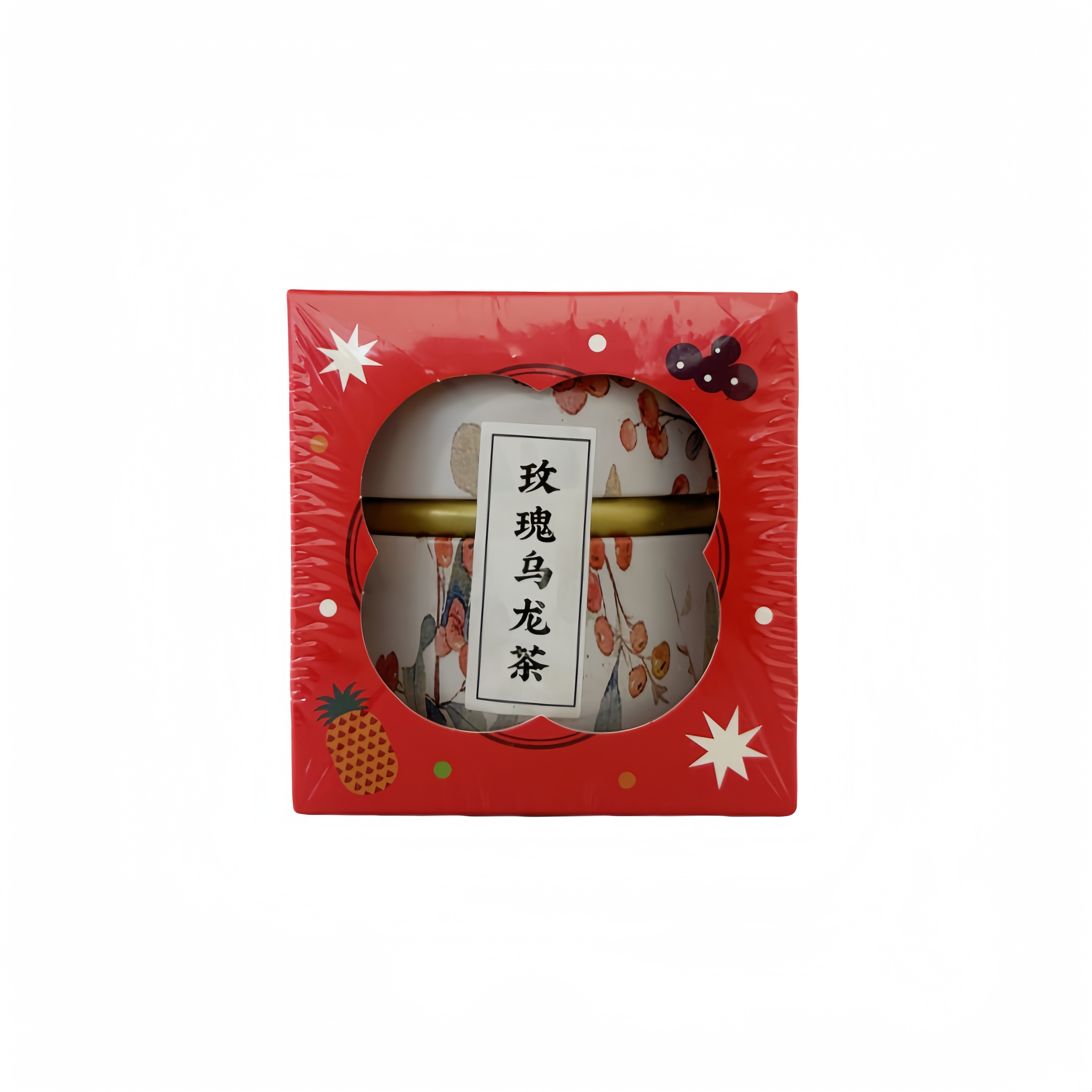 Oolong Tea-Rose Smak 75g Zhi Xin Kina