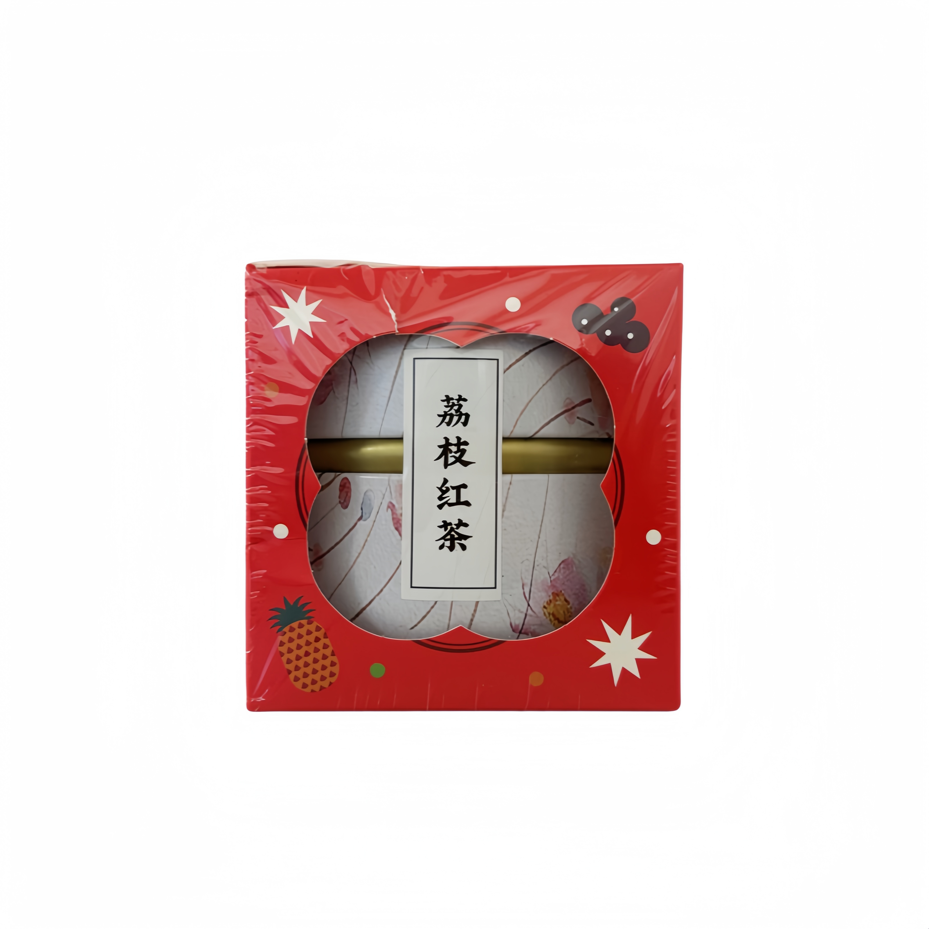 Oolong svart te-lychee Smak 45g Zhi Xin Kina