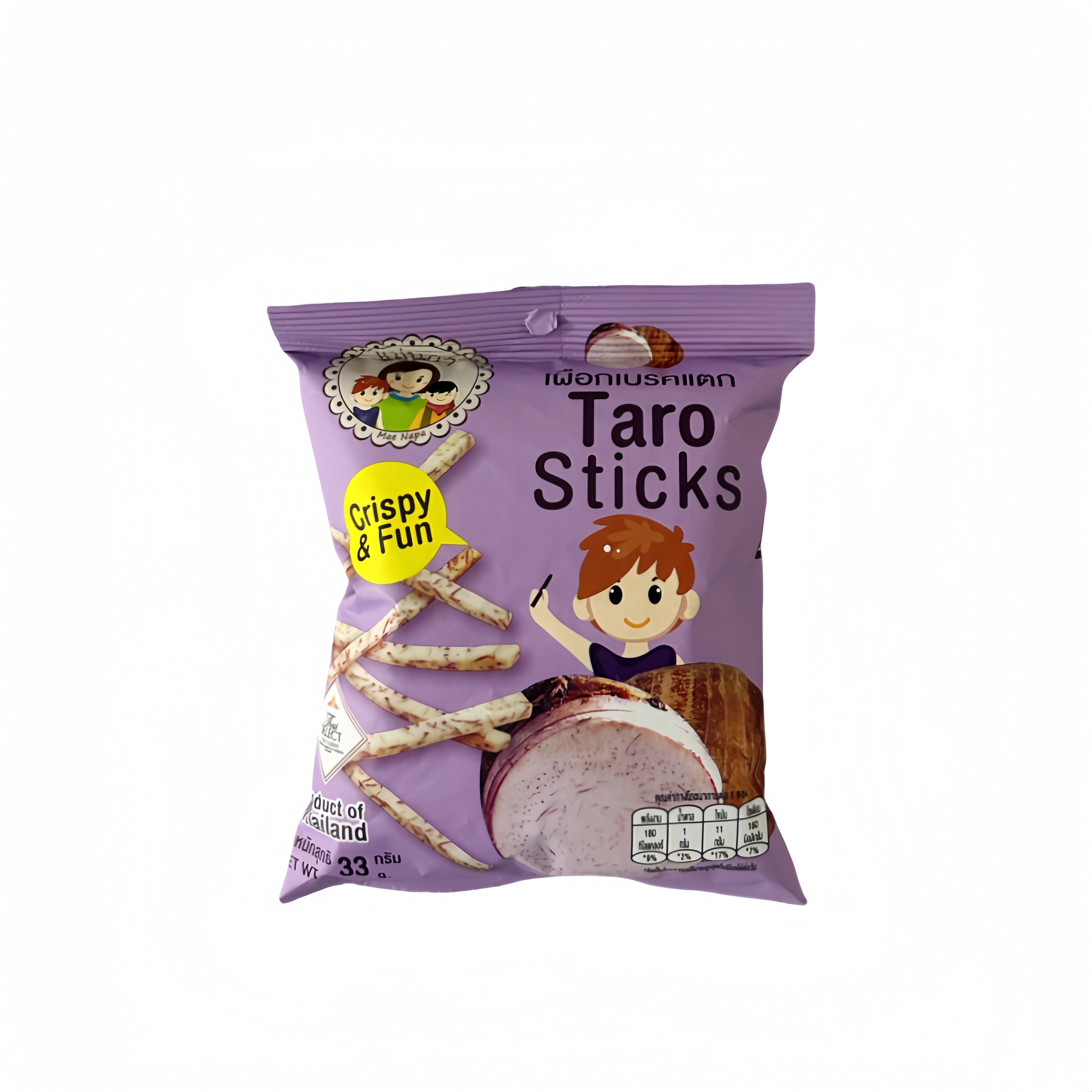 Taro Chips  35g Maenapa Thailand