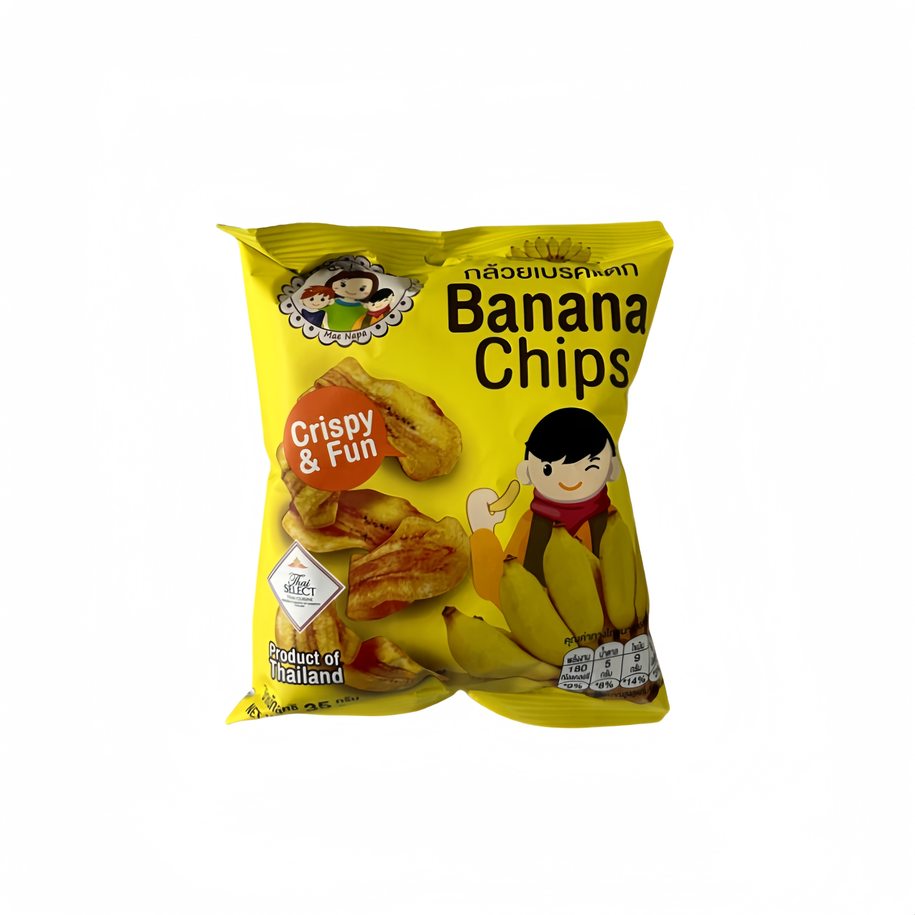 Bananchips 35g Maenpaa Thailand