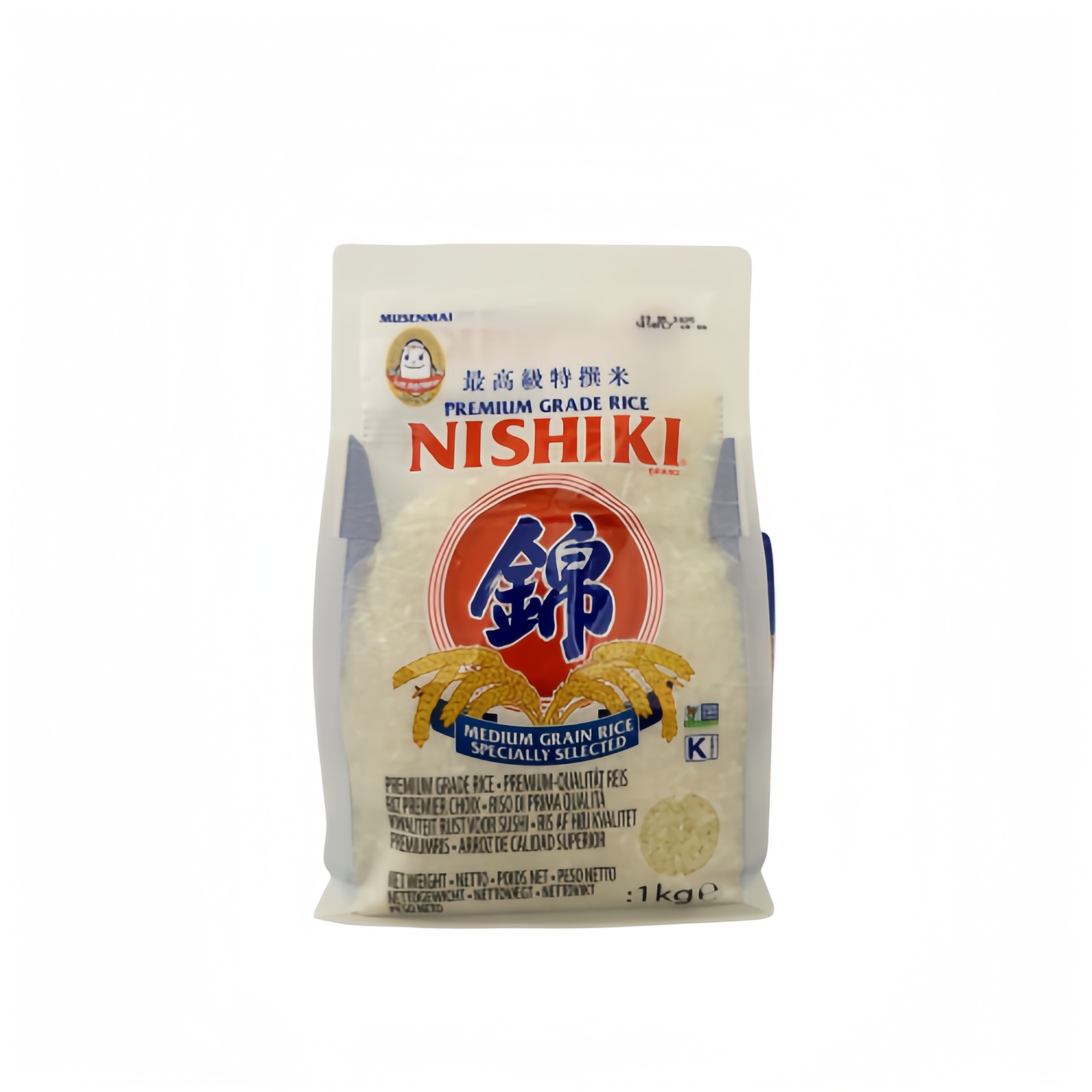 Sushi Rice Medium Grain 1kg Nishiki USA