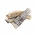 Dried And Salted Saithe (Morue) 21/30 Frozen ca 1kg Northern Fish Norway
