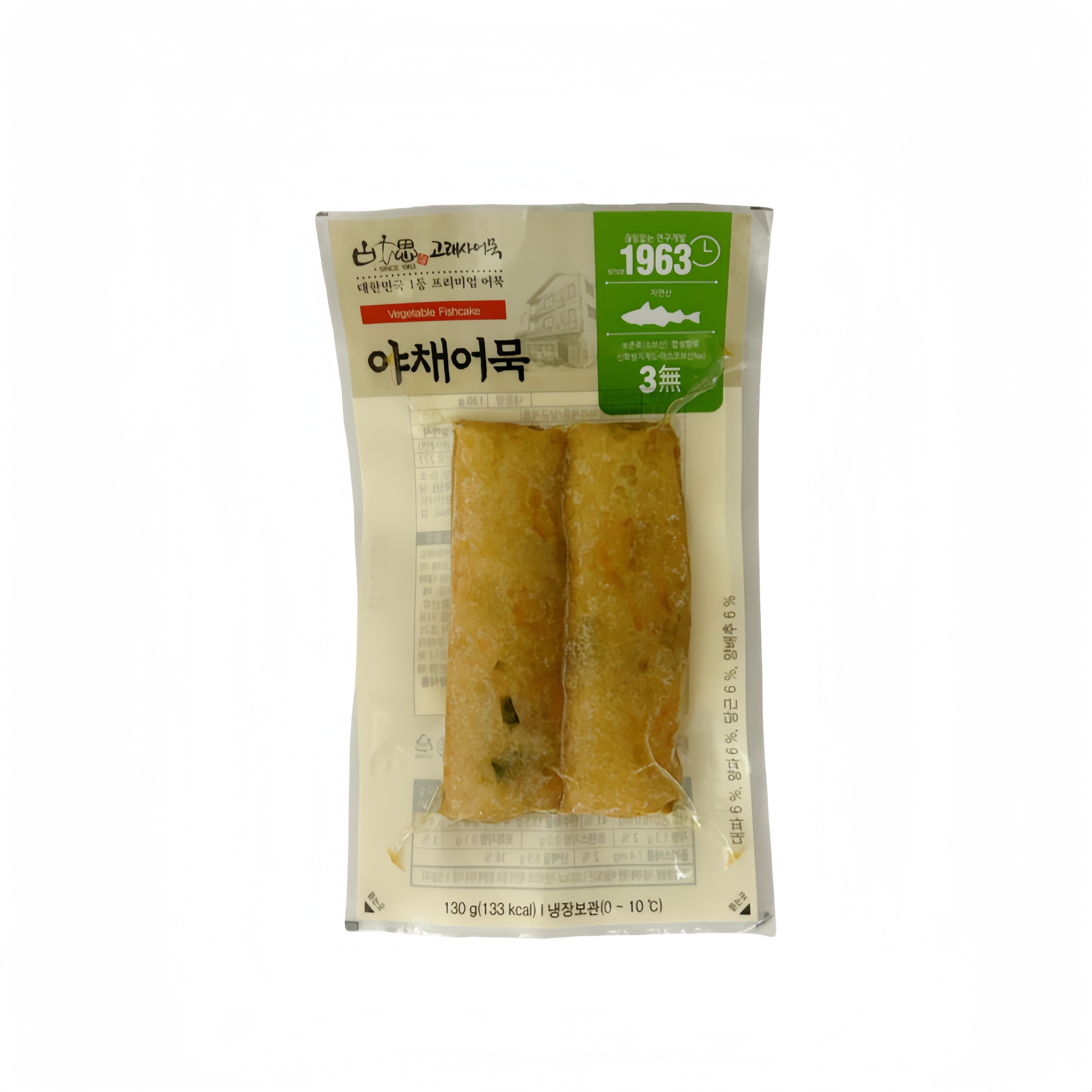 蔬菜鱼糕 冷冻 130g Goraesa 韩国