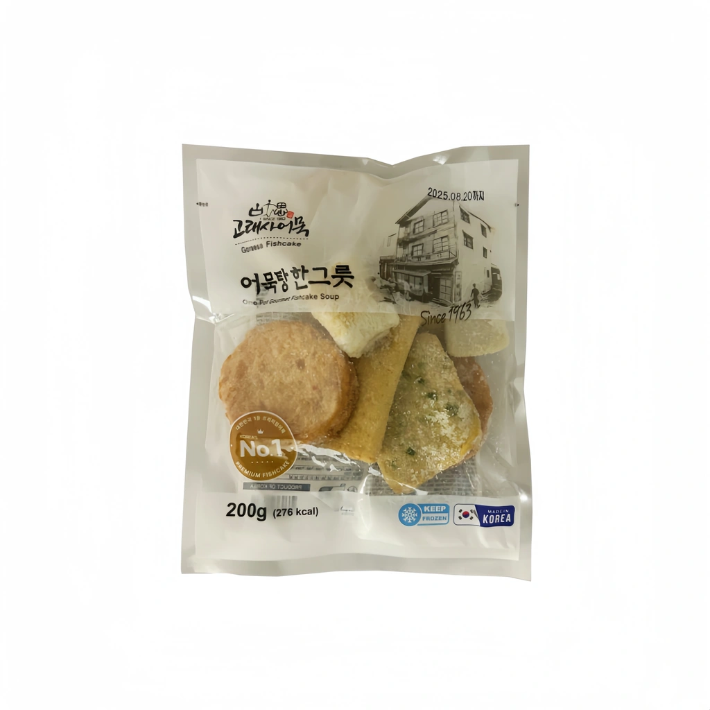 Fish Cake Mix For Soup Frozen 200g Goraesa Korean