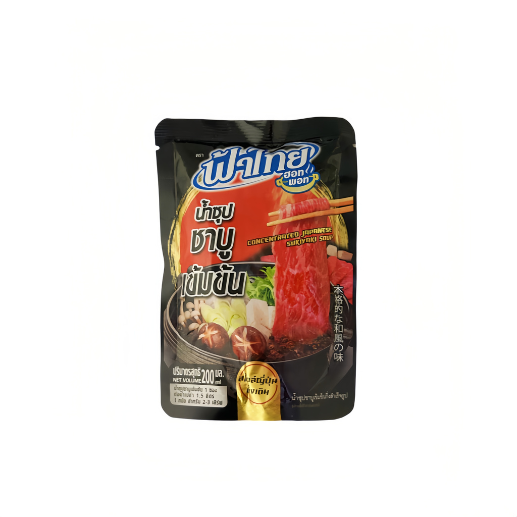 Koncentrerad Hot-Pot Soppa Bas Sukiyaki 200ml Fa Thai Thailand