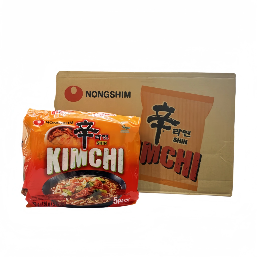 方便面 泡菜风味 8x5x120g/包 农心 韩国