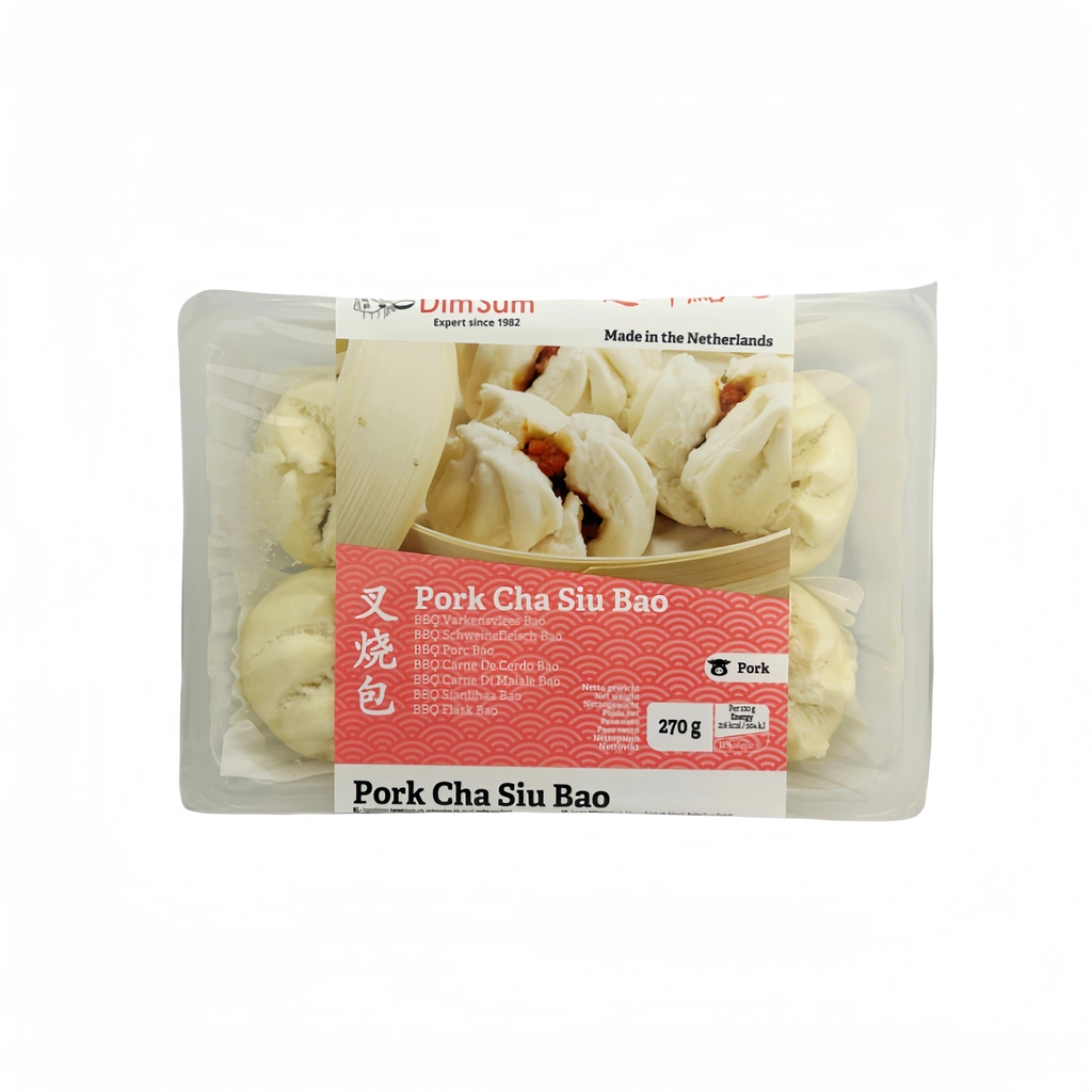 Cha Siu Bao Frozen 270g (6st) Delico Netherländerna