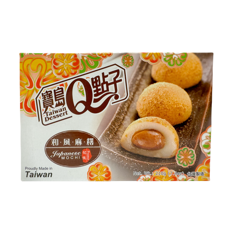 花生味麻糬 210克 宝岛Q点子 台湾