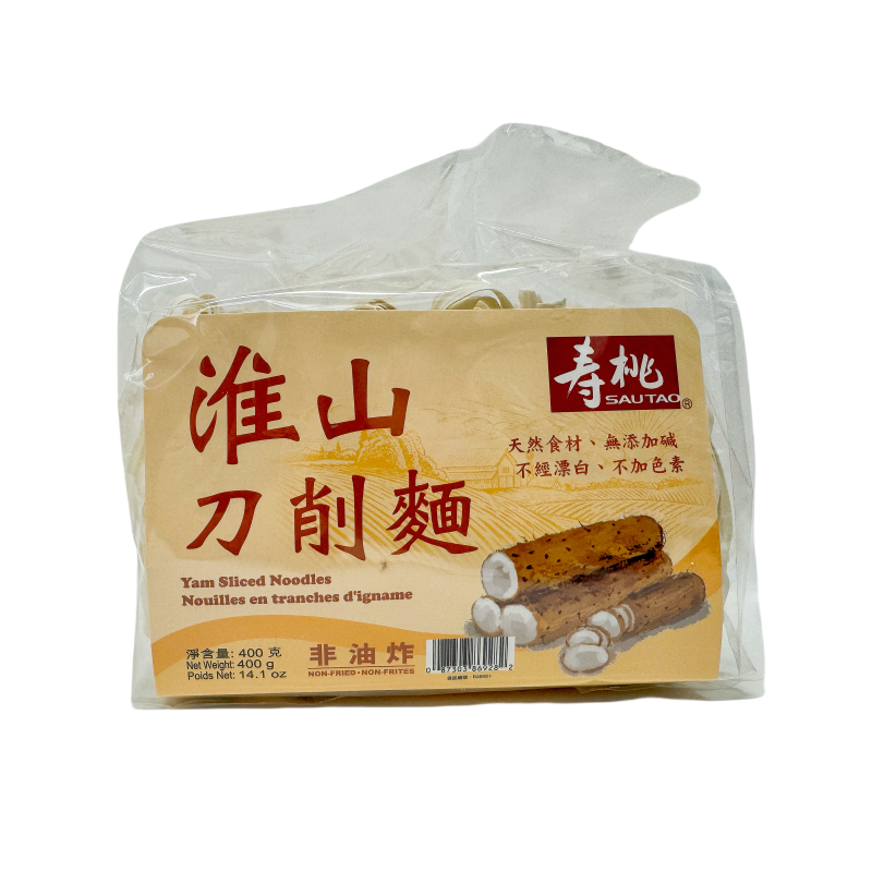 Skivad Nudel Med Yam Smak 400g Sautao Kina