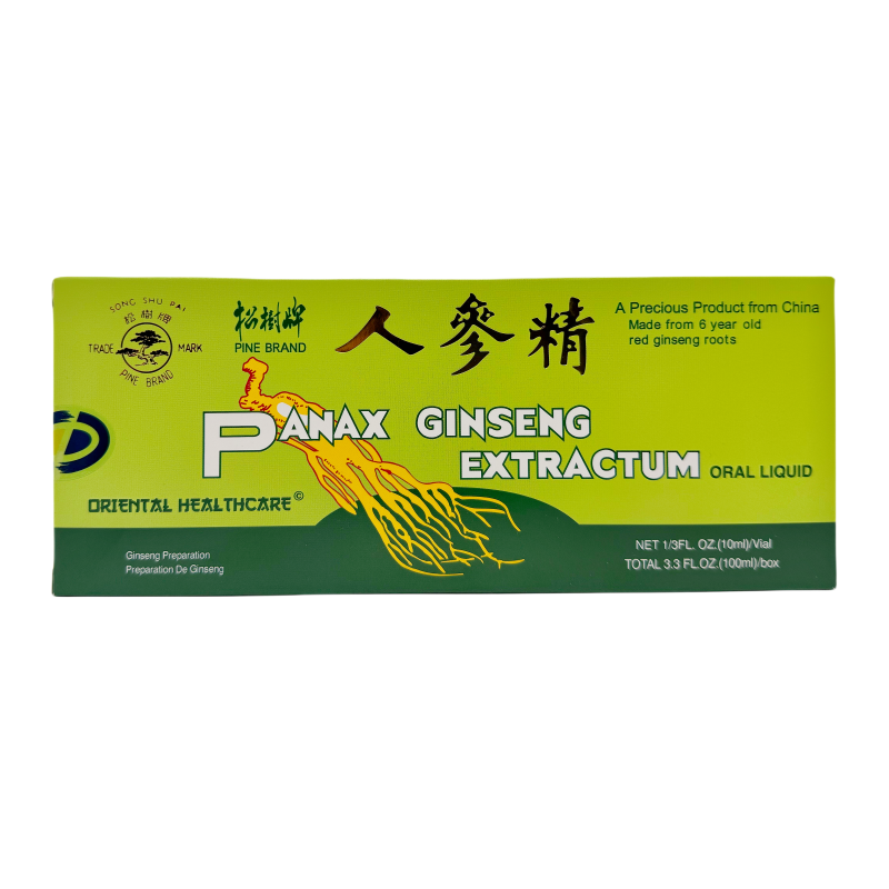 Panax Ginseng Extractum 10x10ml/Pack Pine China
