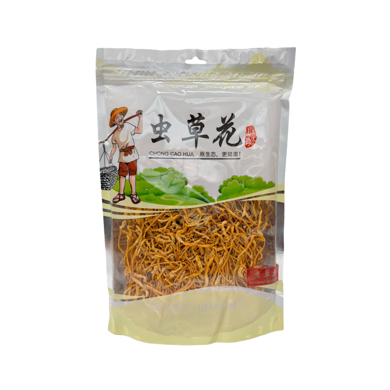 Torkade Cordyceps Blomma 100g You Nai Te  Kina