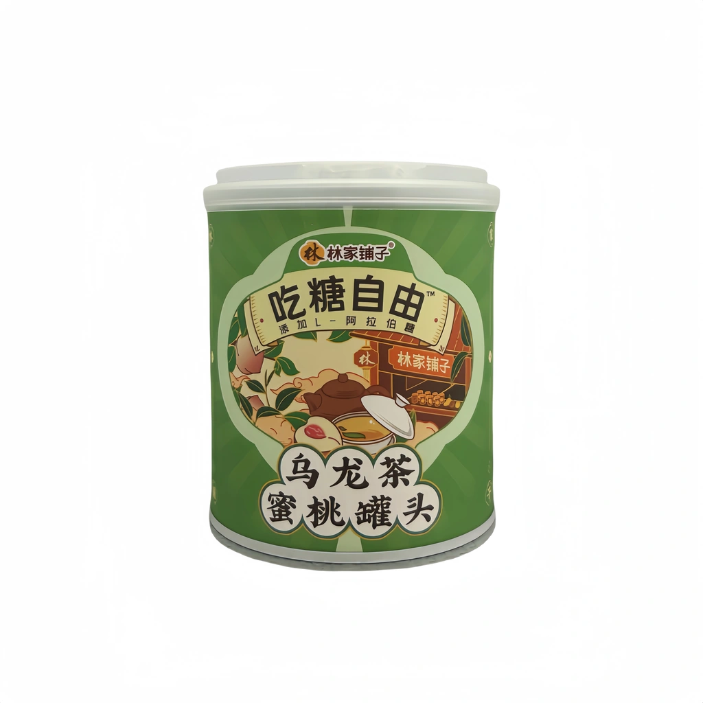 Canned Fruit Peach Oolong Flavor 312g LJPZ China