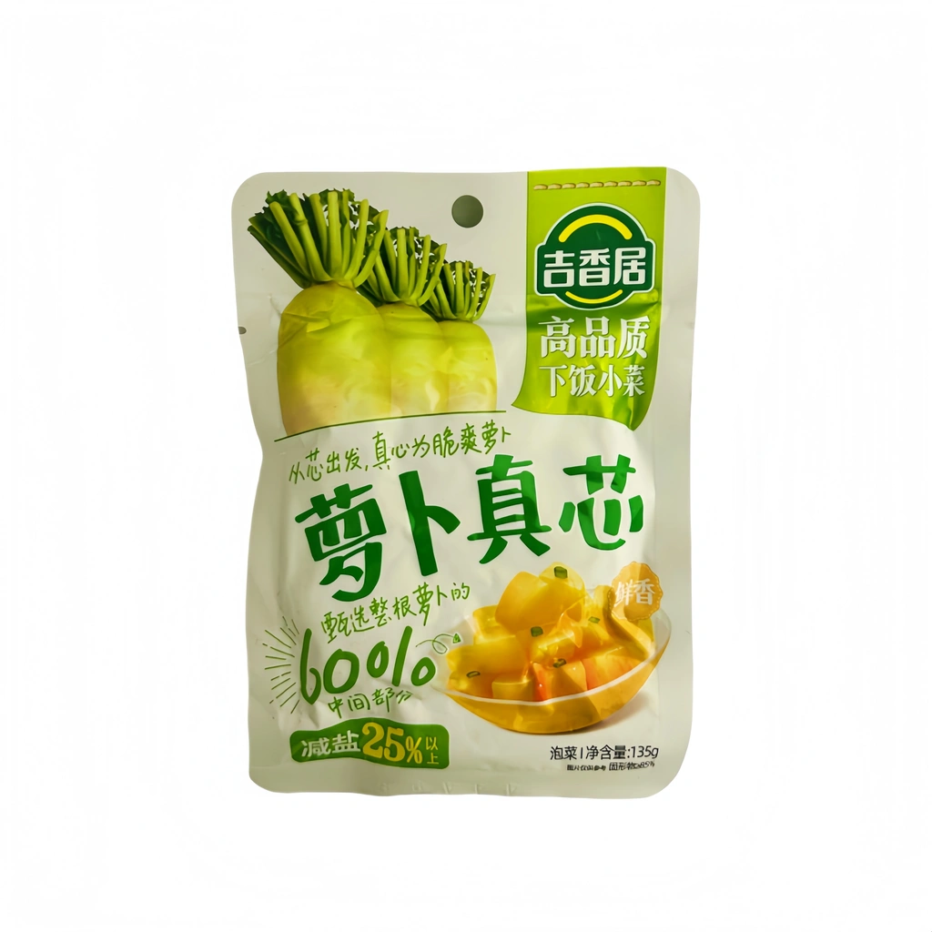 Inlagd Rädisa 135g Ji Xiang Ju Kina