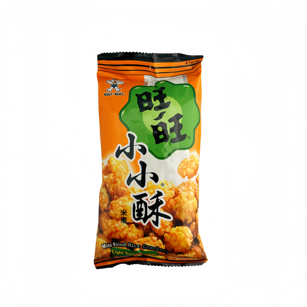 Riceex Mini With Lightly Spicy Flavor 60g Want Want Taiwan