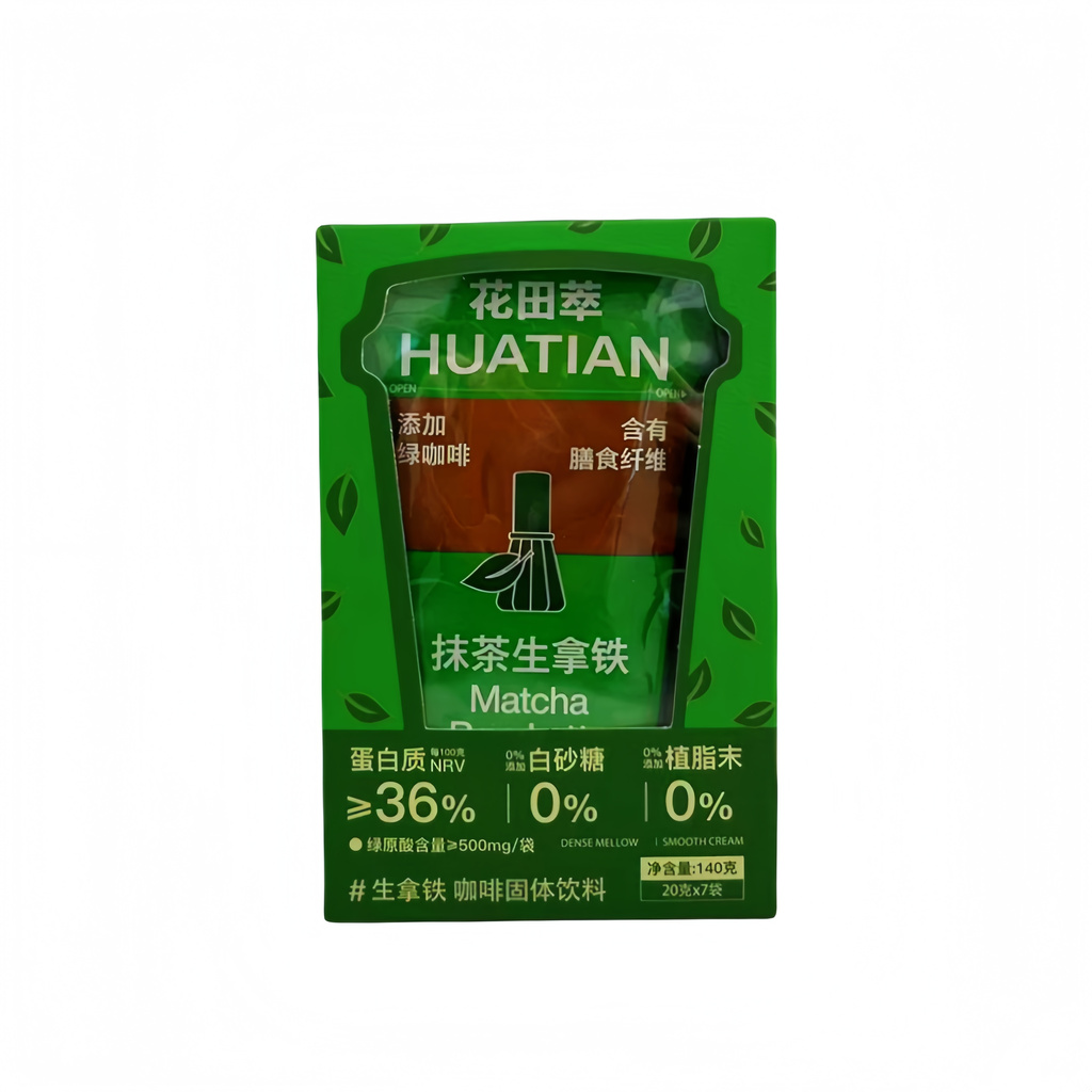 Instant Coffee Matcha Latte 7x20g Huatian China