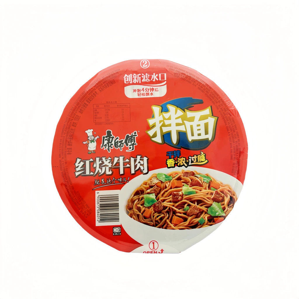 方便面碗装 红烧牛肉风味147g 康师傅 中国