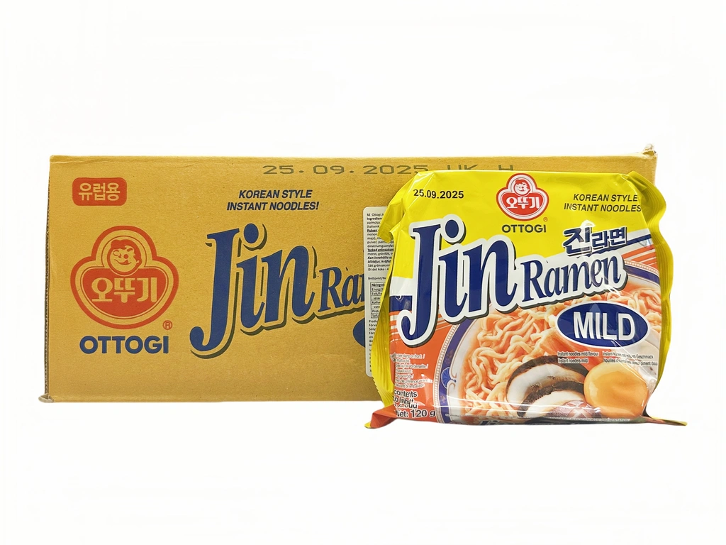 Jin Ramen Light  20x120g/Box - Ottogi Korea