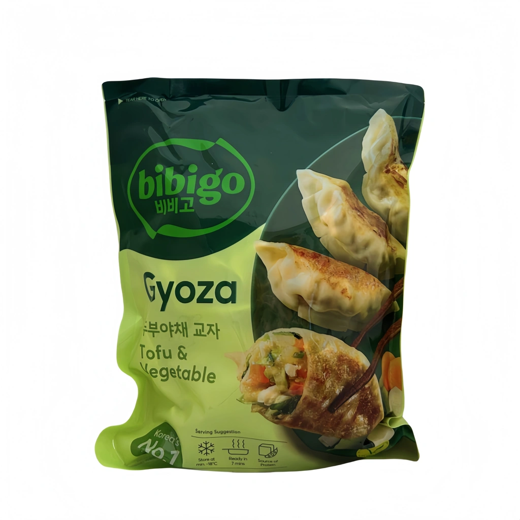 Gyoza Dumpling Tofu/Vegetables Frozen 600g Bibigo Korea