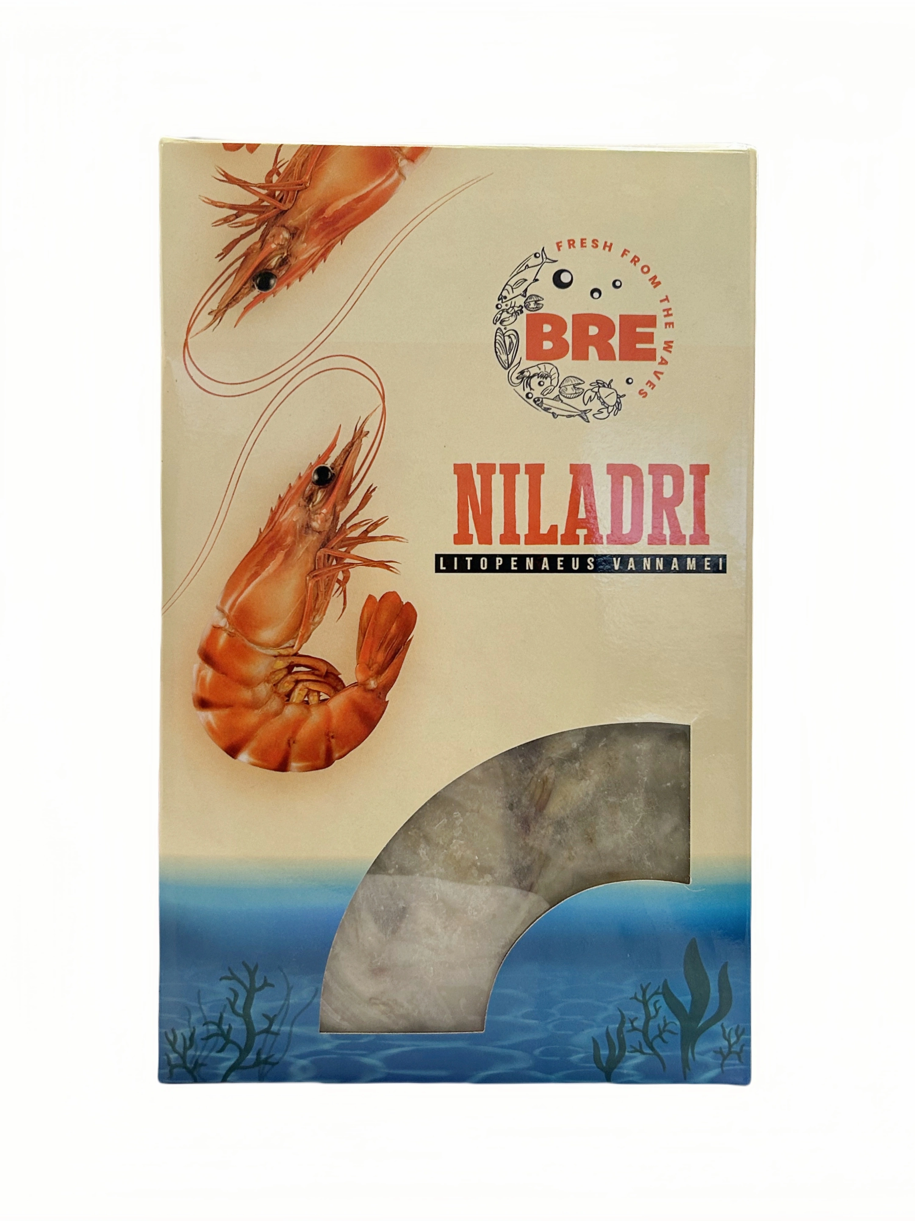 Vannamei Shrimp With Shell 26/30 Frozen 1.8kg Ocean India