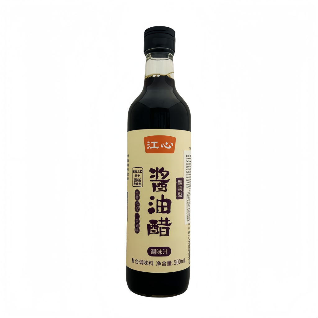 Vinegar With Soy Sauce Sour Flavor 500ml Jiang Xin China