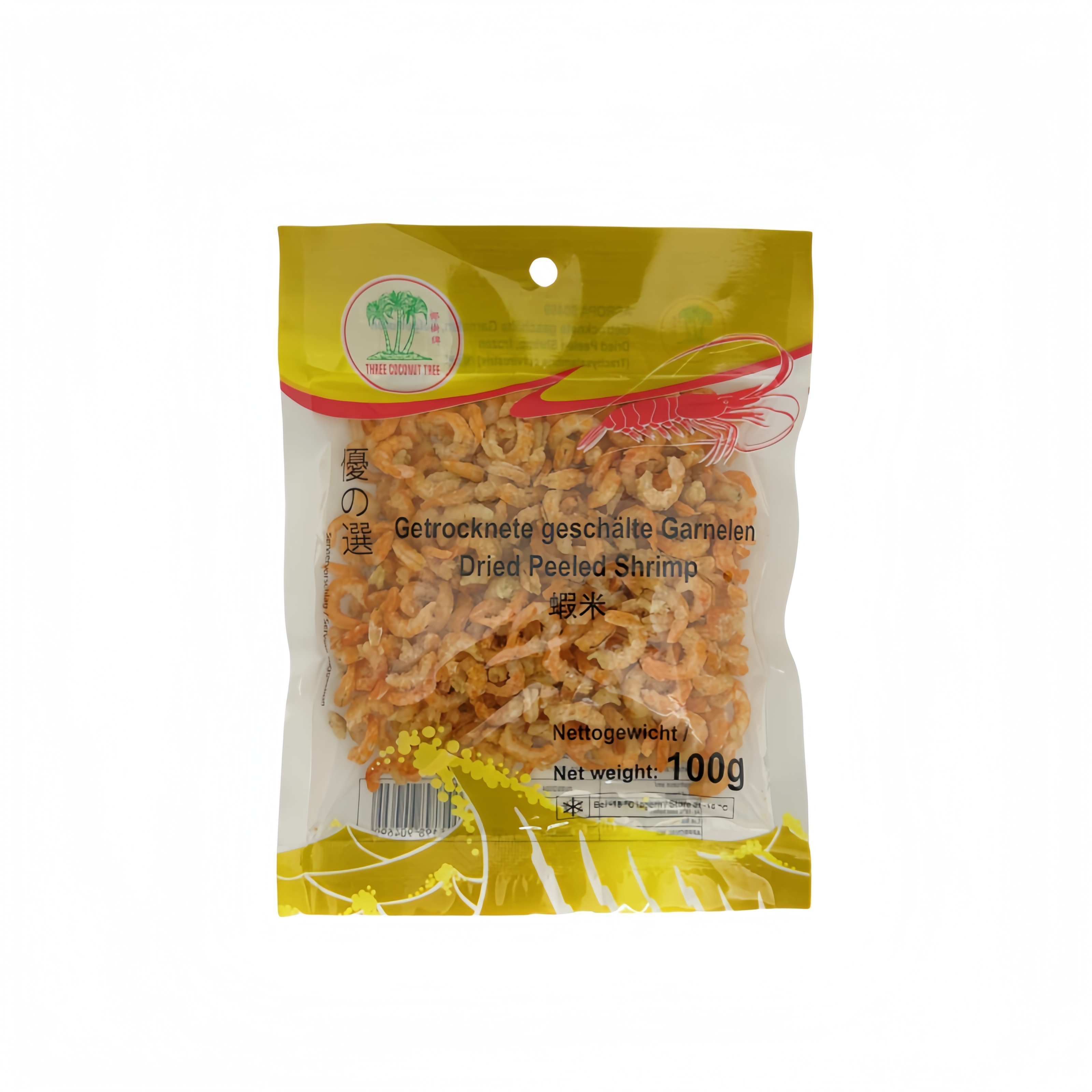 Räkor Torkade Fryst 100g TCT Kina