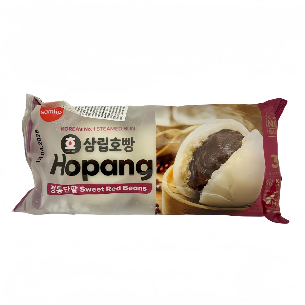 Steamed Bread With Red Bean Pasta Filling Frozen 255g Samlip Korea