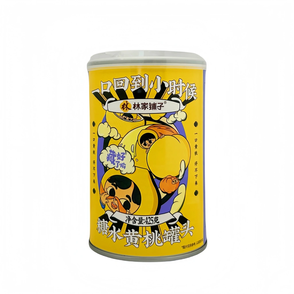 糖水黄桃罐头 425g 林家铺子 中国