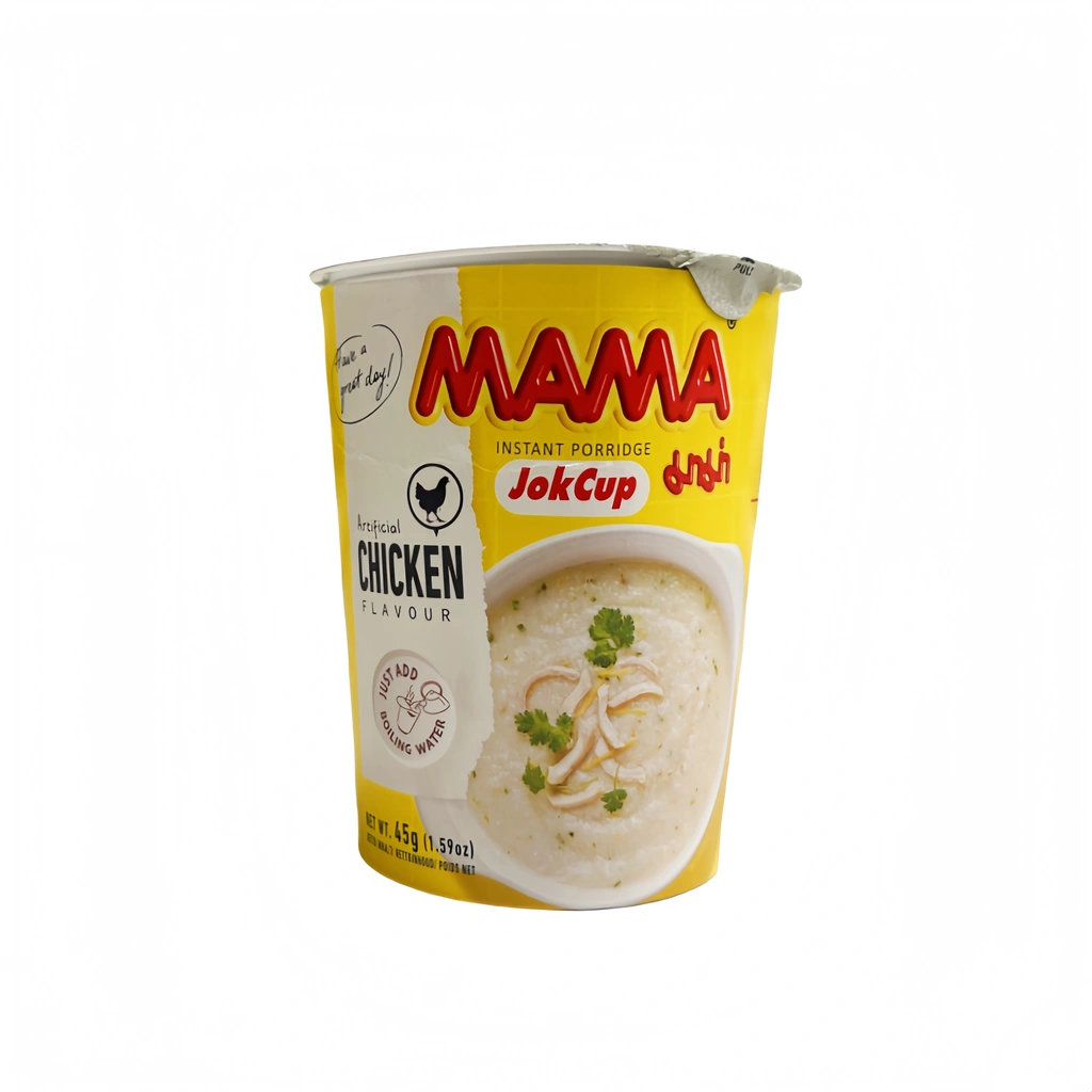 Snabb Gröt JokCup Kyckling Smak 45g Mama Thailand