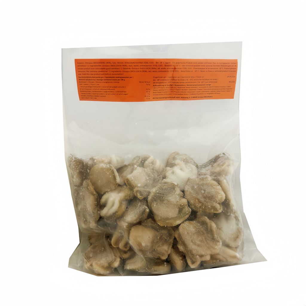 Bläckfisk Oktopus 40/60 Fryst Netto:750g Seawork Indien