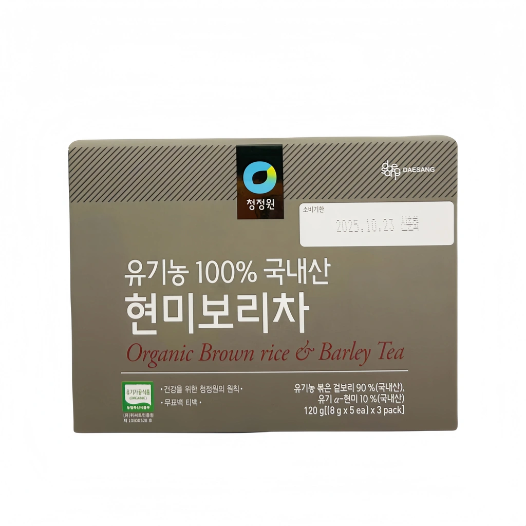 Brunt Ris Med Korn Te 120g CJW-O Food Korea