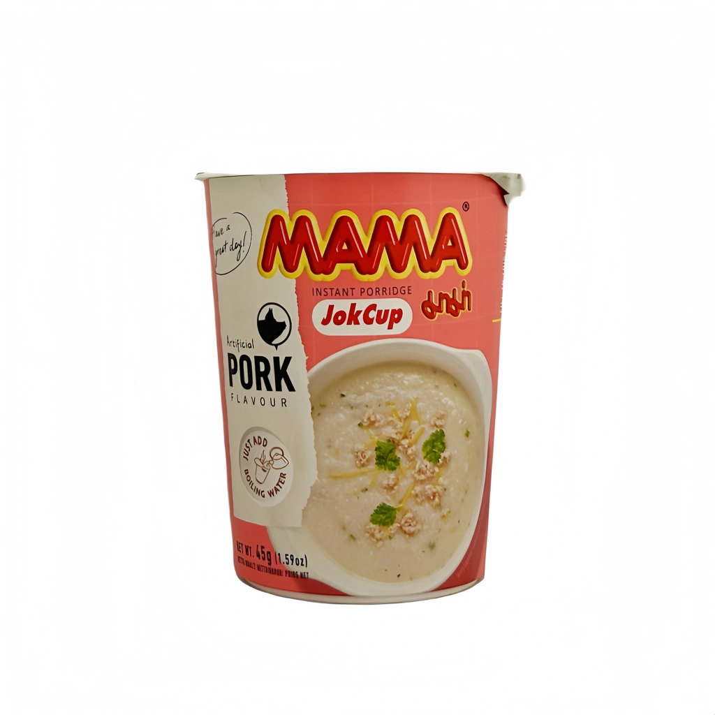 Snabb Gröt JokCup Fläsk Smak 45g Mama Thailand