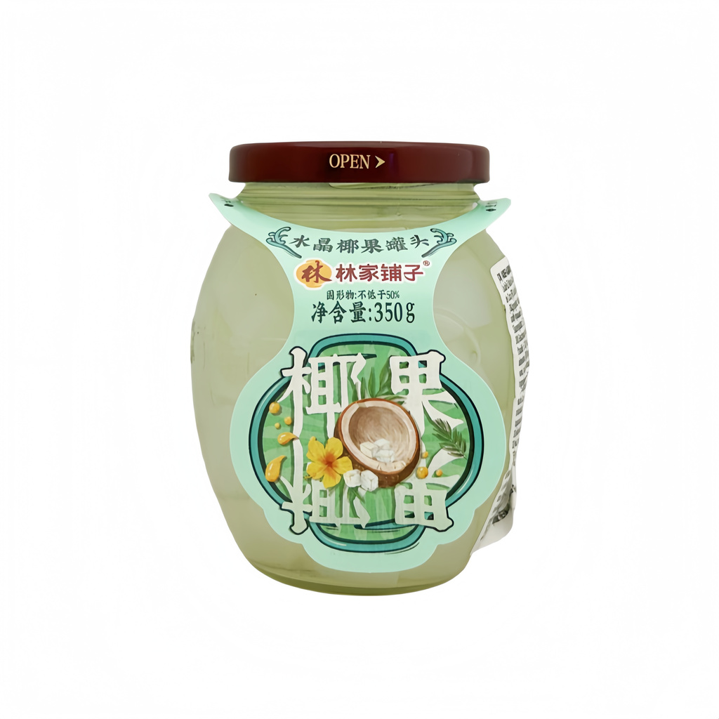 Canned Coconut in Sugar Syrup 350g LJPZ China