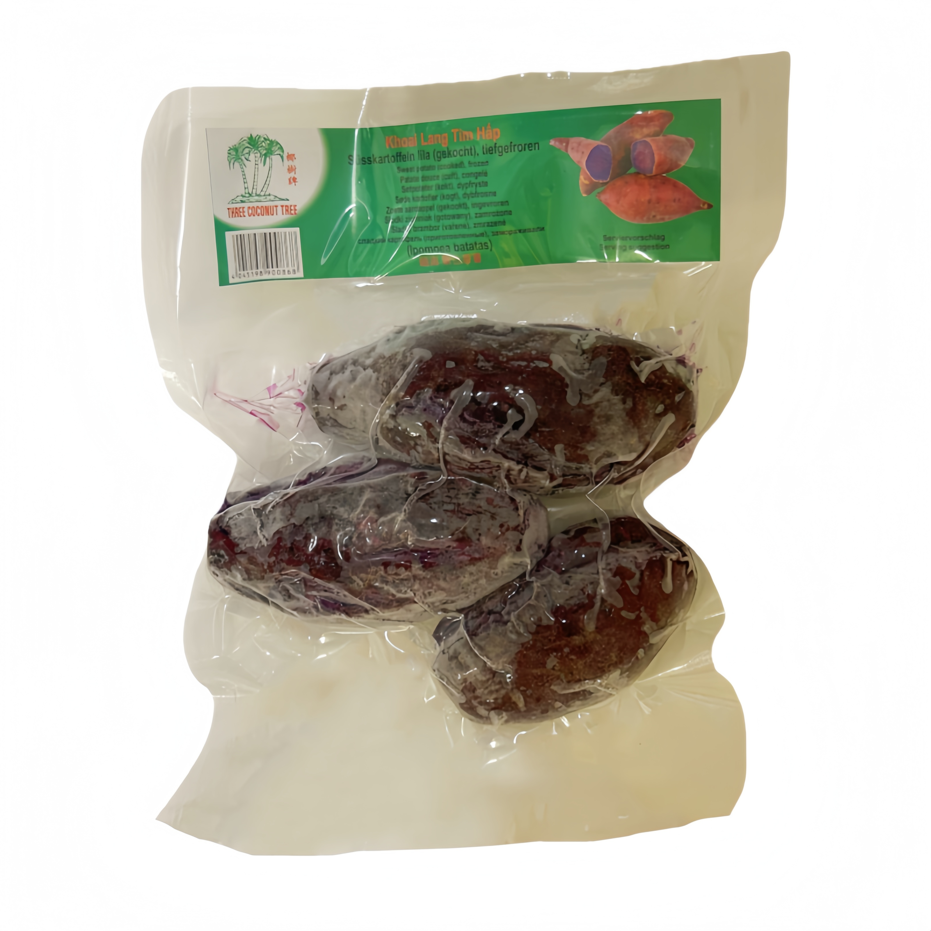 Sweet Potato Purple Boiled Frozen 500g TCT Vietnam