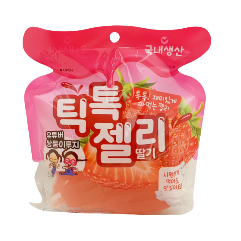 Drink Jelly With Rich Strawberry Flavour 160g Kunyoung Korea