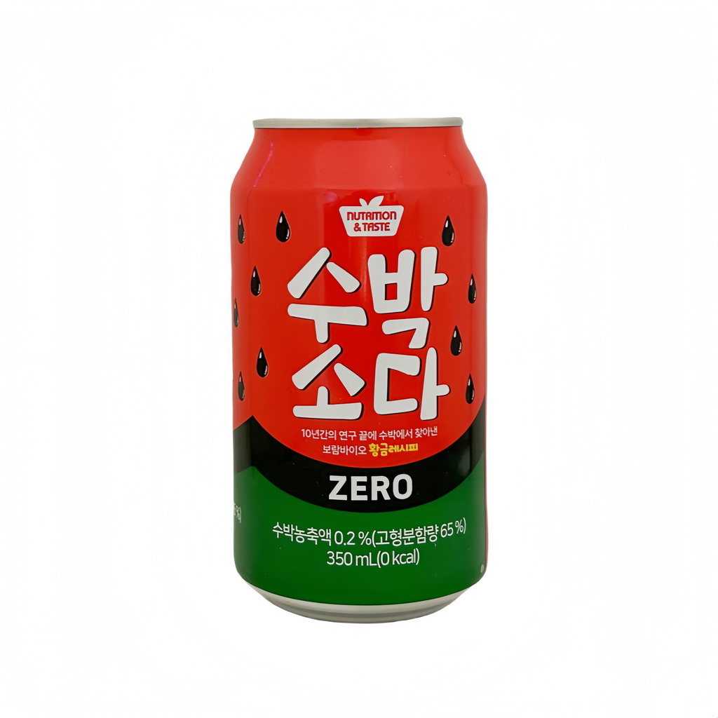 Drink Soda Zero With Watermelon Flavor 350ml SFC Korea