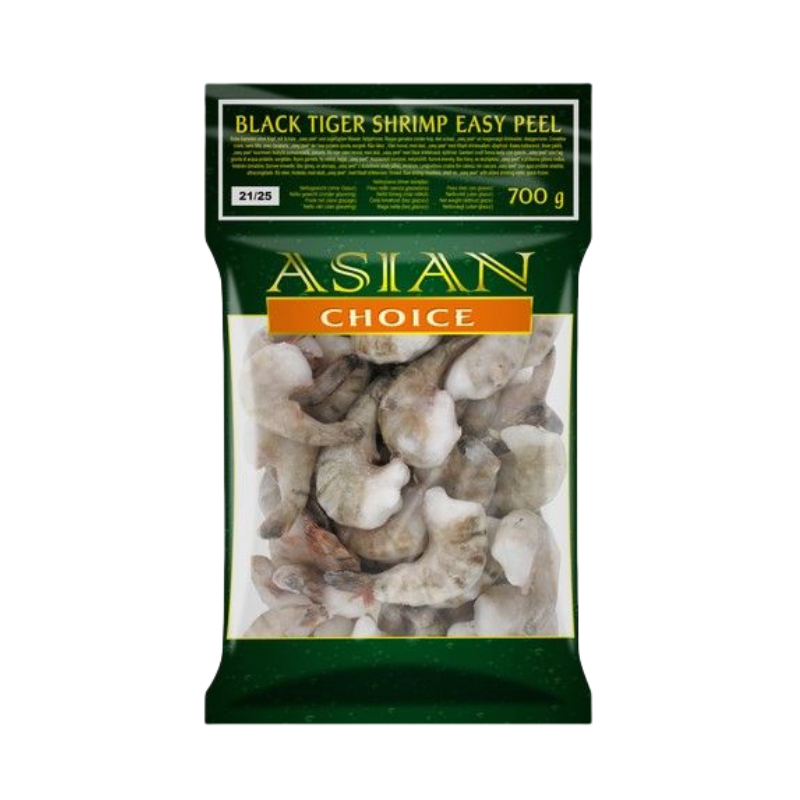 黑虎虾 去头带壳 700g 21/25 Asian Choice 孟加拉