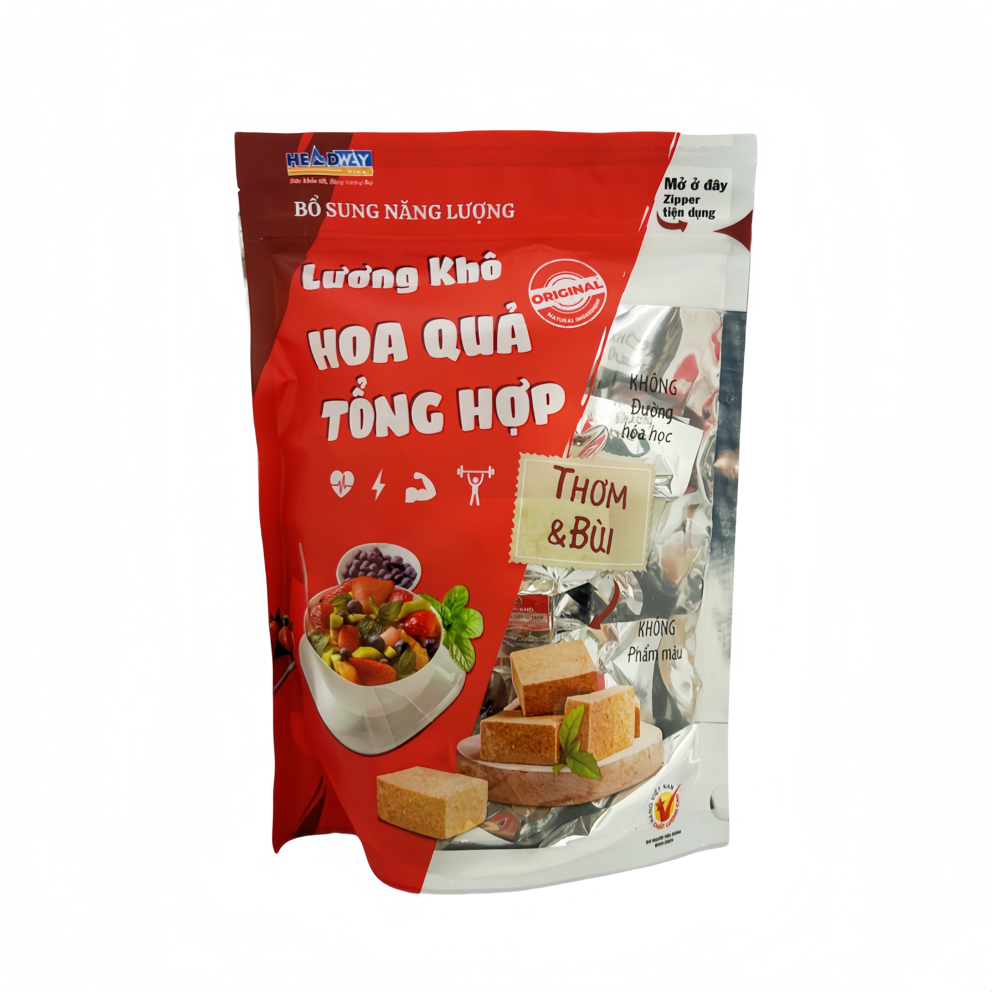 Cake With Fruit Mix Flavor 250g Luong Kho Rong Bien Vietnam
