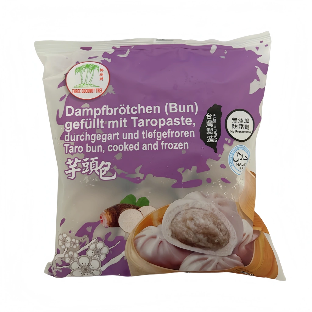 Steamed Bread With Taropasta Frozen 390g TCT Taiwan