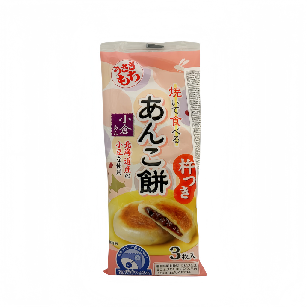 Mochi Cake With Red Beans 90g Usagi Japan