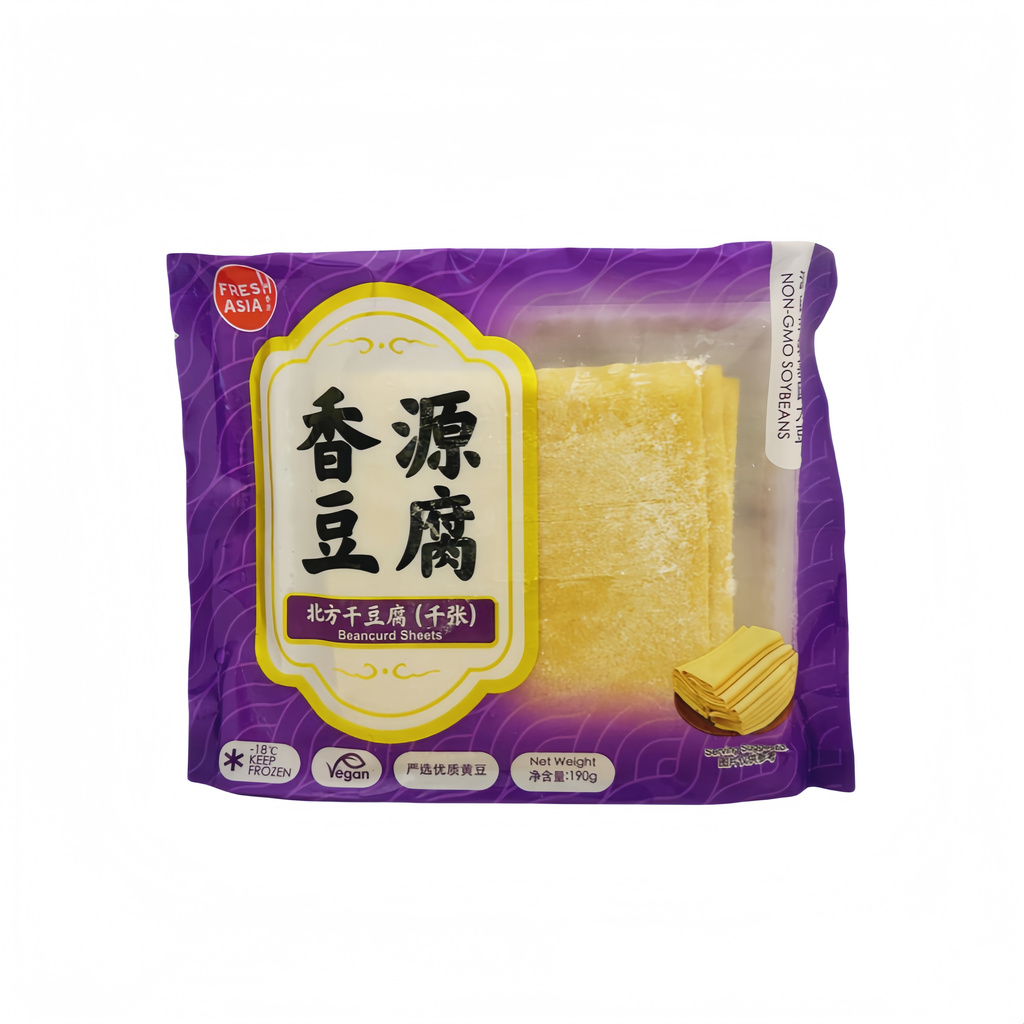 Defried Layered Beancurd Qian Zhang Frozen 190g Freshasia Food China