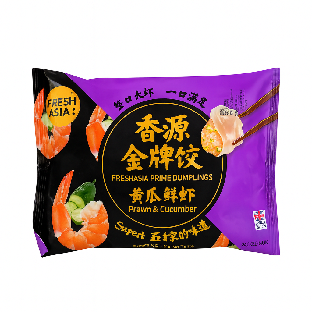 Dumpling Shrimp/Cucumber Frozen 400g Freshasia UK