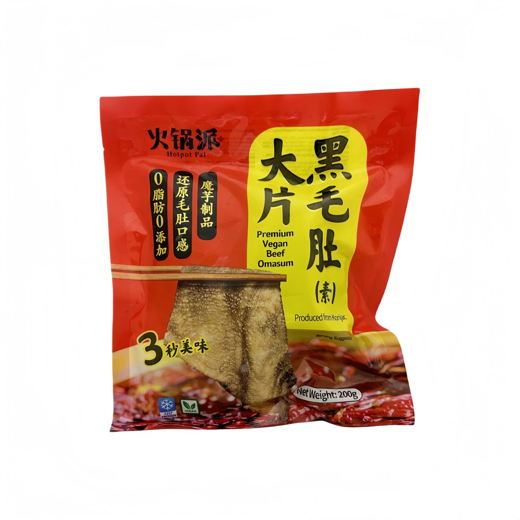 特级 大片黑毛肚 素 200g 火锅派 香源 中国