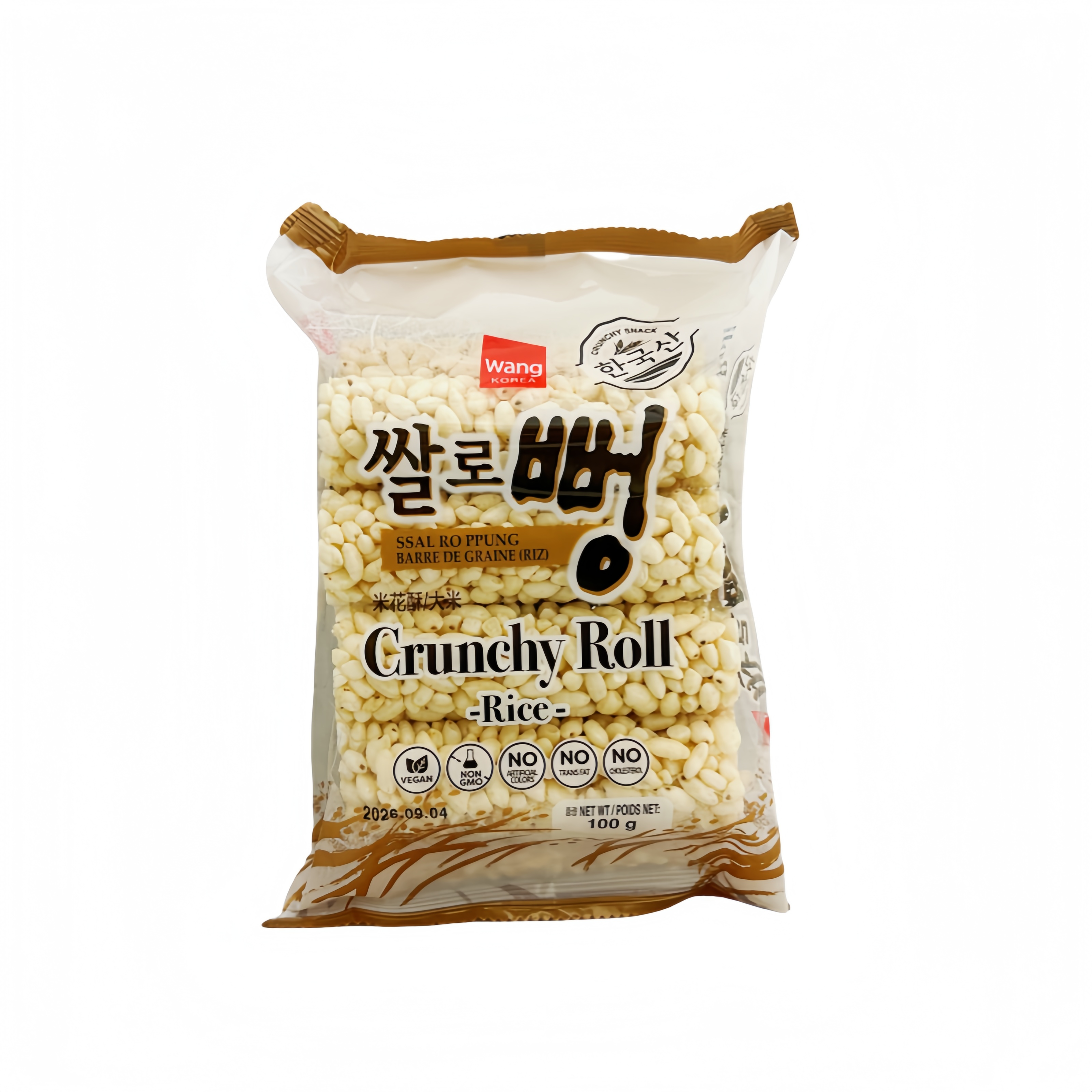 Krispig Snacks Risrulle 100g Wang Korea