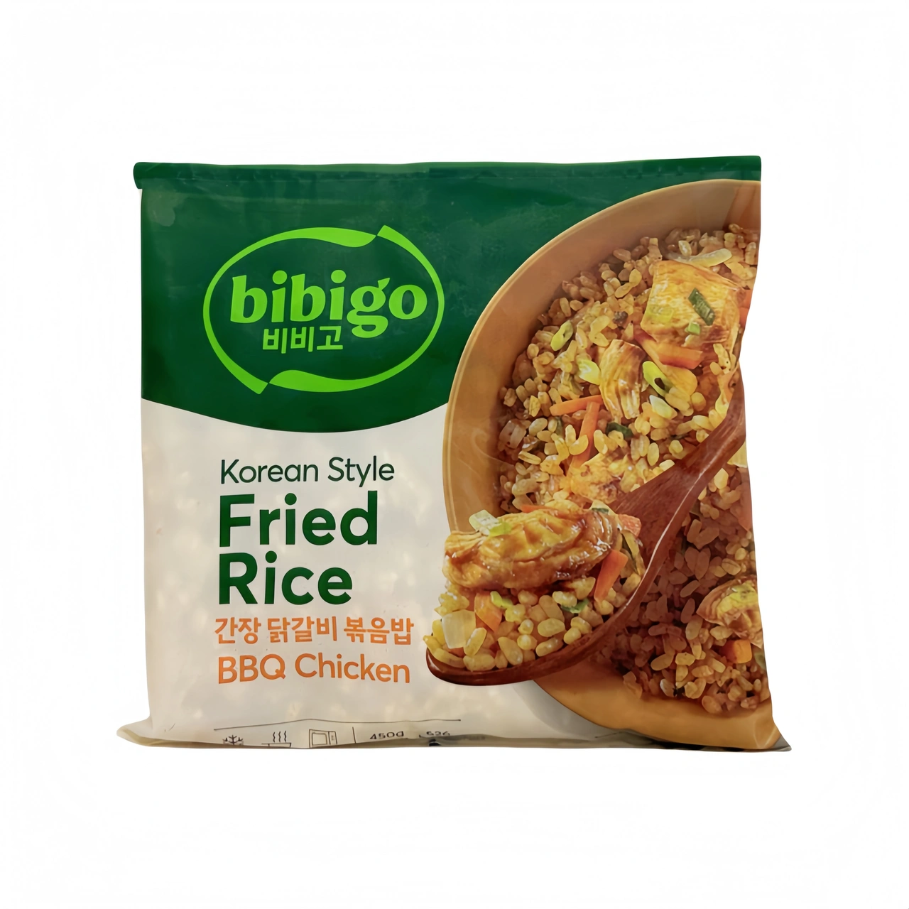 Fried Rice With BBQ Chicken Korean Frozen 450g Bibigo Korea