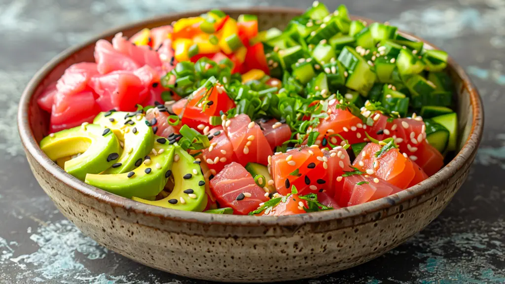 Poke bowl - 金枪鱼