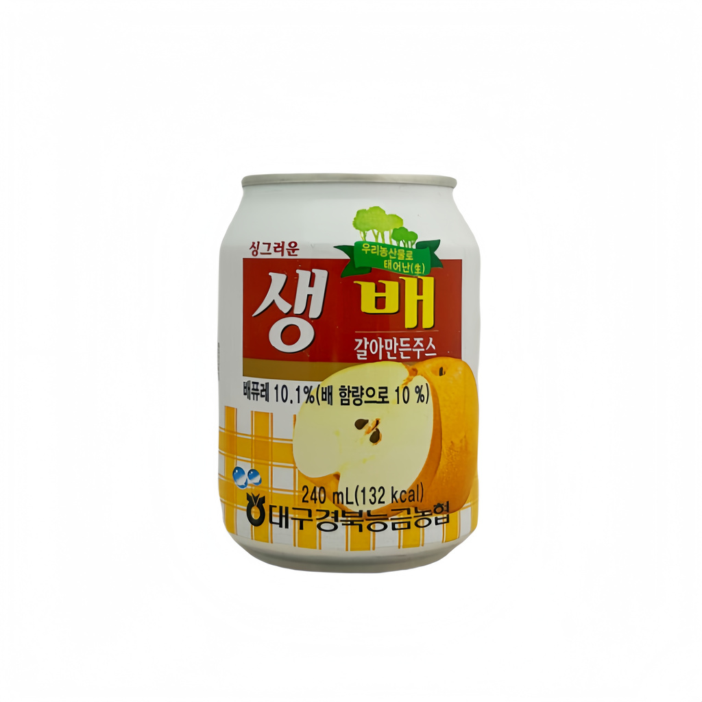 Drink Pear Added Fructose 240ml NH Korea
