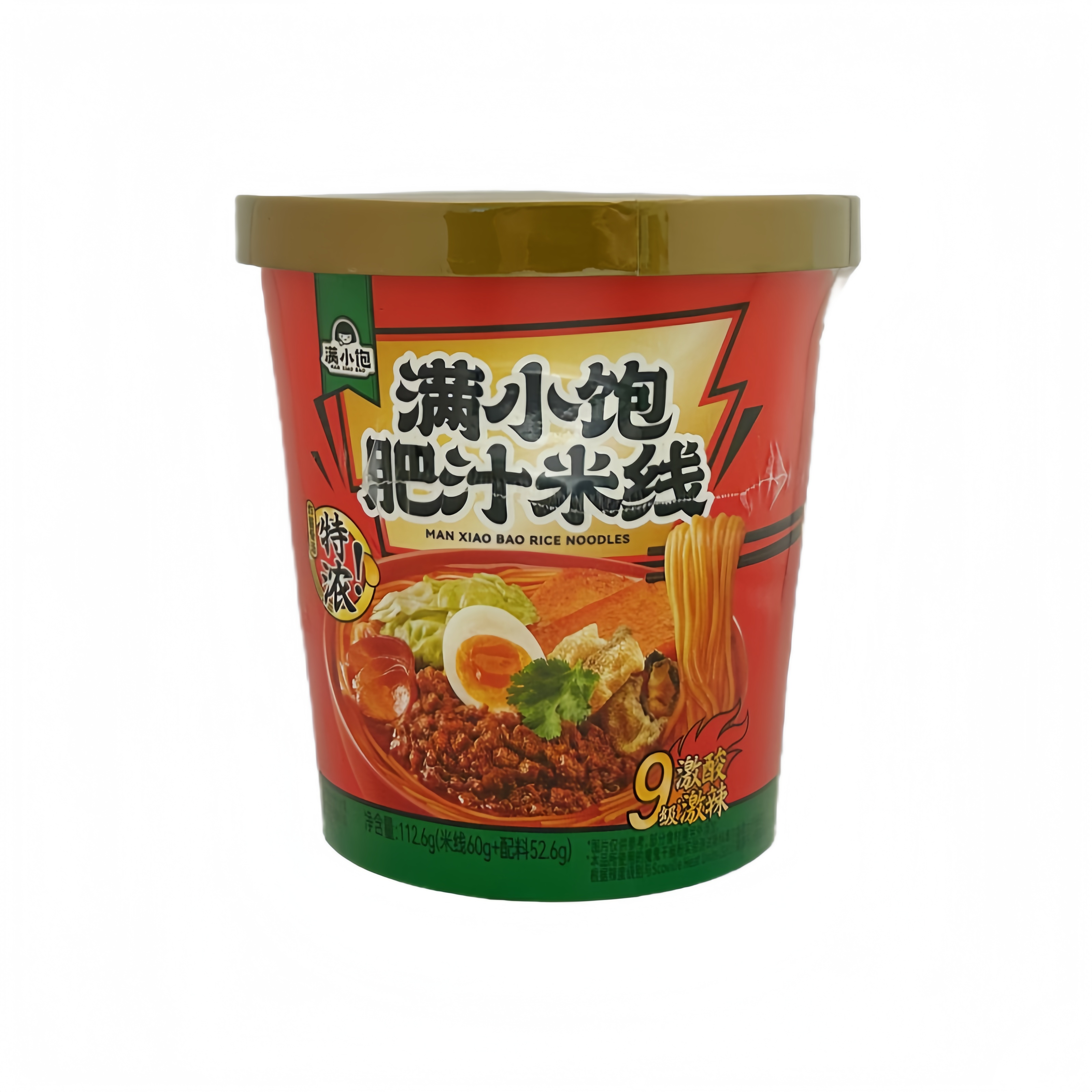 Instant Rice Noodles 112,6g Man Xiao Bao China