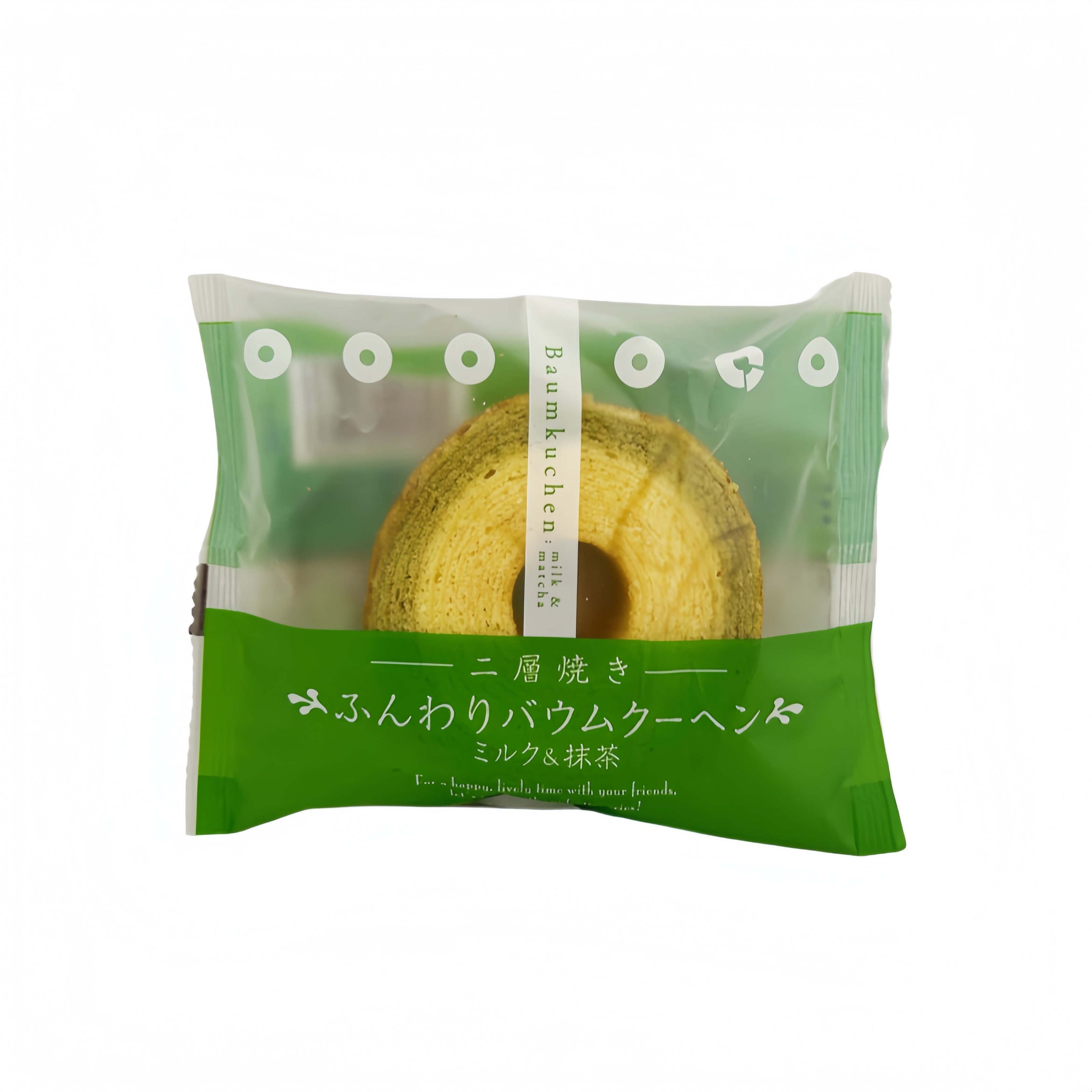 Cake Bamkuchen Matcha Flavour 60g Taiyo Japan